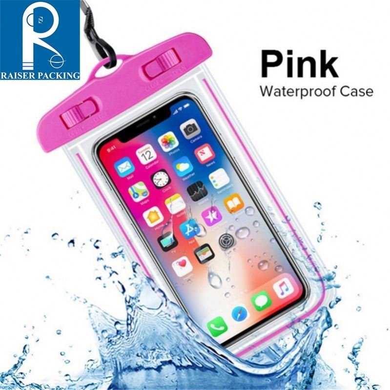 Custom Waterproof Phone Bag Universal TPU Waterproof Pouch Cell Phone Dry Bag Mobile Phone Bags Cases