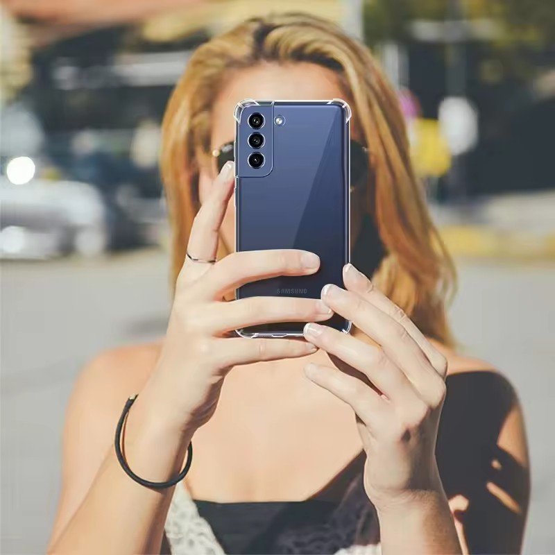1.5mm Shockproof Transparent Clear TPU Mobile Phone Case For Samsung Galaxy A05S A15 A25 A35 A55 A04 A14 A24 A34 A54 A20 A21S J7