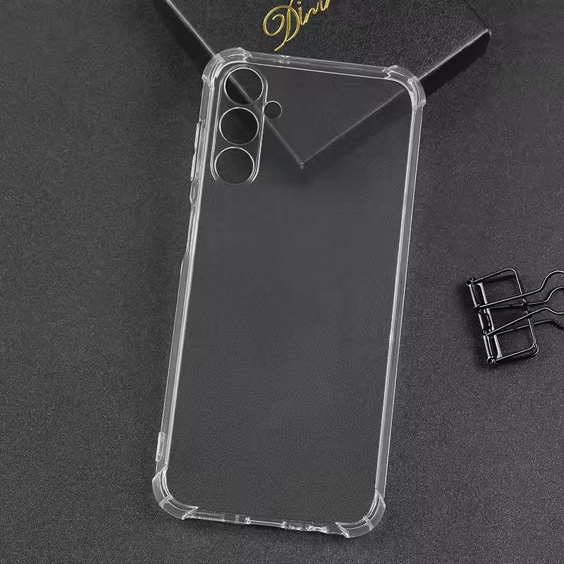 1.5mm Shockproof Transparent Clear TPU Mobile Phone Case For Samsung Galaxy A05S A15 A25 A35 A55 A04 A14 A24 A34 A54 A20 A21S J7