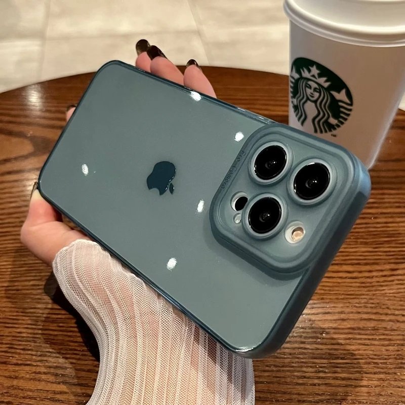 clear tpu silicone shockproof case for iphone 8 7 plus x xr xs max 11 12 13 14 pro max for iphone 15 angel eyes phone case