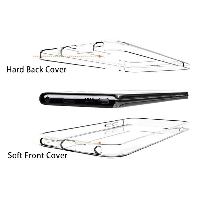 2 in 1 TPU PC Full Cover Protection Mobile Phone Case for iphone xs max