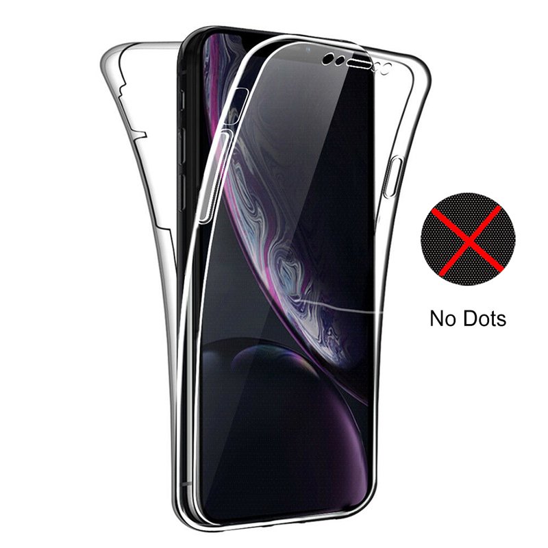 2 in 1 TPU PC Full Cover Protection Mobile Phone Case for iphone xs max
