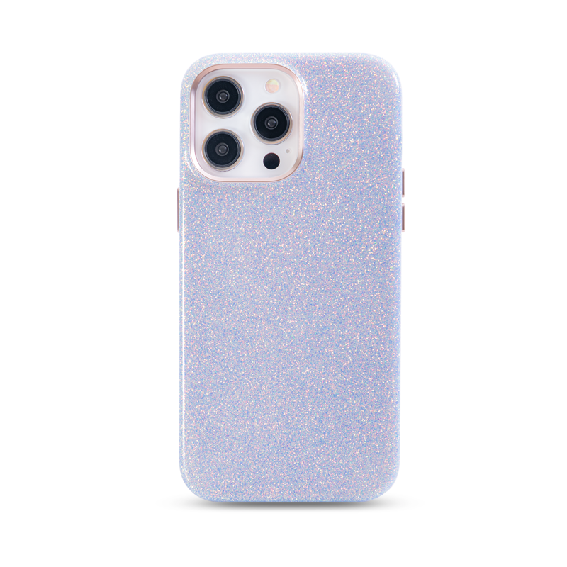 KZDOO Sparkle bling shining phone protective case shockproof premium leather back cover for iphone14/14plus/14pro/14promax