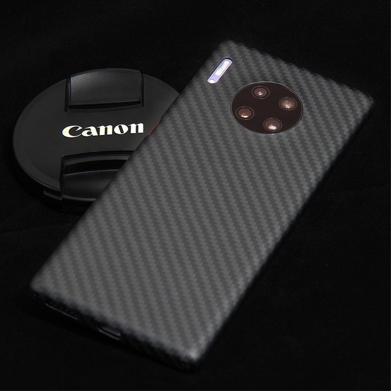 No-fading aramid carbon fiber phone case cover shells for HUAWEI P30 P40 phone case