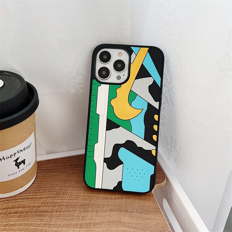 Luxury Street Fashion Sneaker Shoes Designer 3D Silicone Phone Case For Iphone 15 15Plus X Xr Xs Max 11 12 13 14 Pro Max