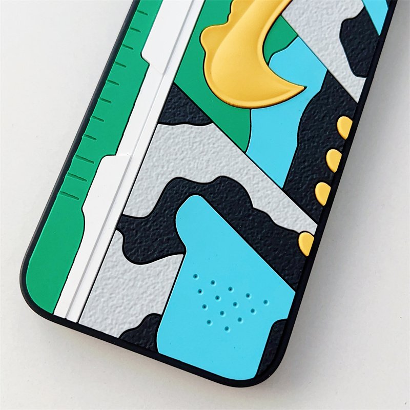 Luxury Street Fashion Sneaker Shoes Designer 3D Silicone Phone Case For Iphone 15 15Plus X Xr Xs Max 11 12 13 14 Pro Max