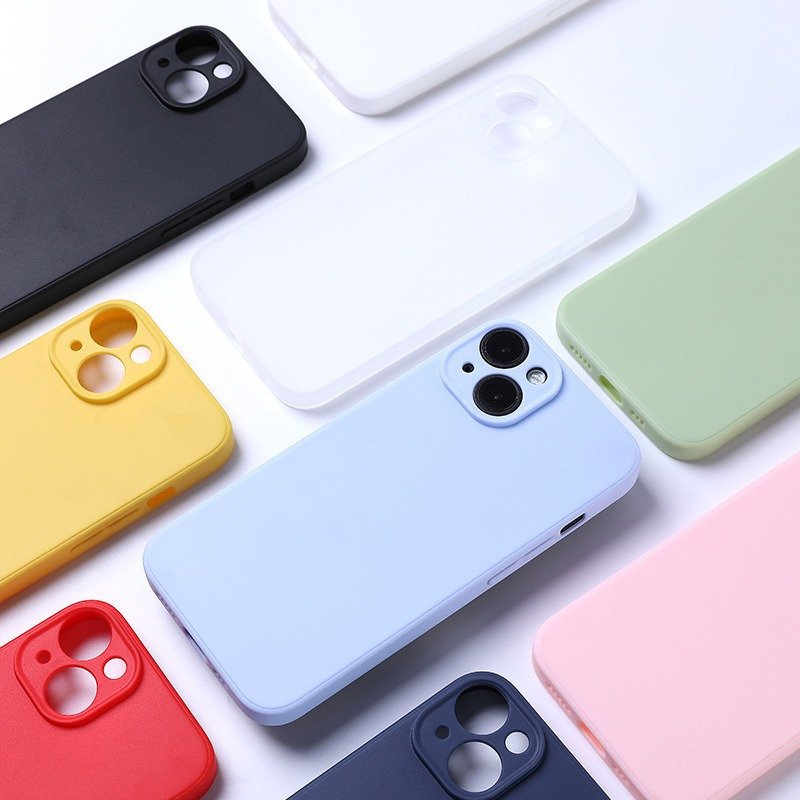 Custom LOGO Shockproof Tpu Silicone Back Cover Phone Case For iPhone 12 13 14 15 Pro Max