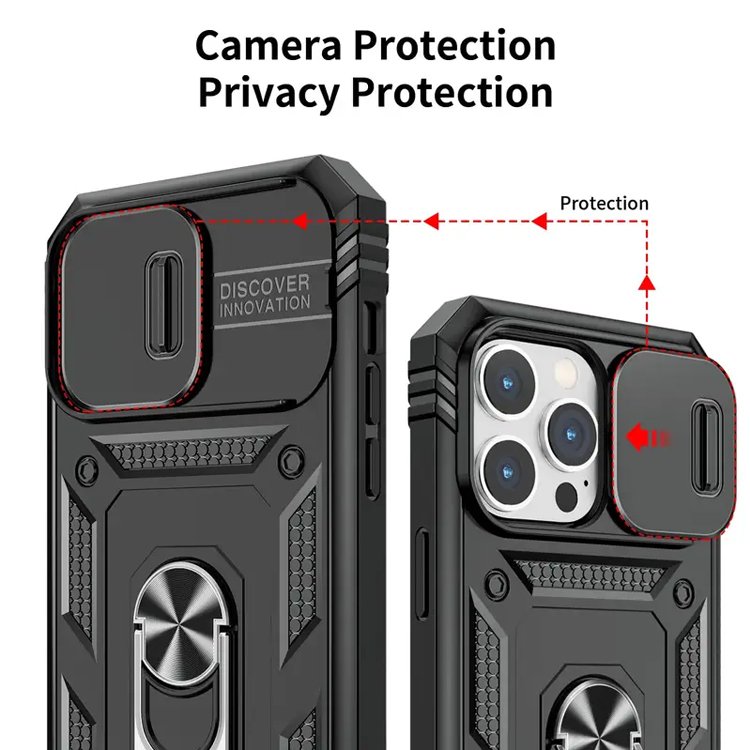 Multifunction Lens Protection Phone Case With Kickstand Cell Phone Cover Drop Proof Protection For IPhone 15 Ultra Case