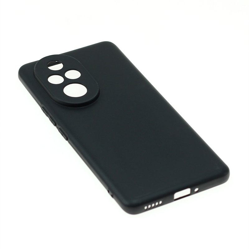 Manufacturer Wholesale Matte TPU Cases Soft Frosted Back Cover Silicone Mobile Phone Case For Honor 200 Pro 5G Black