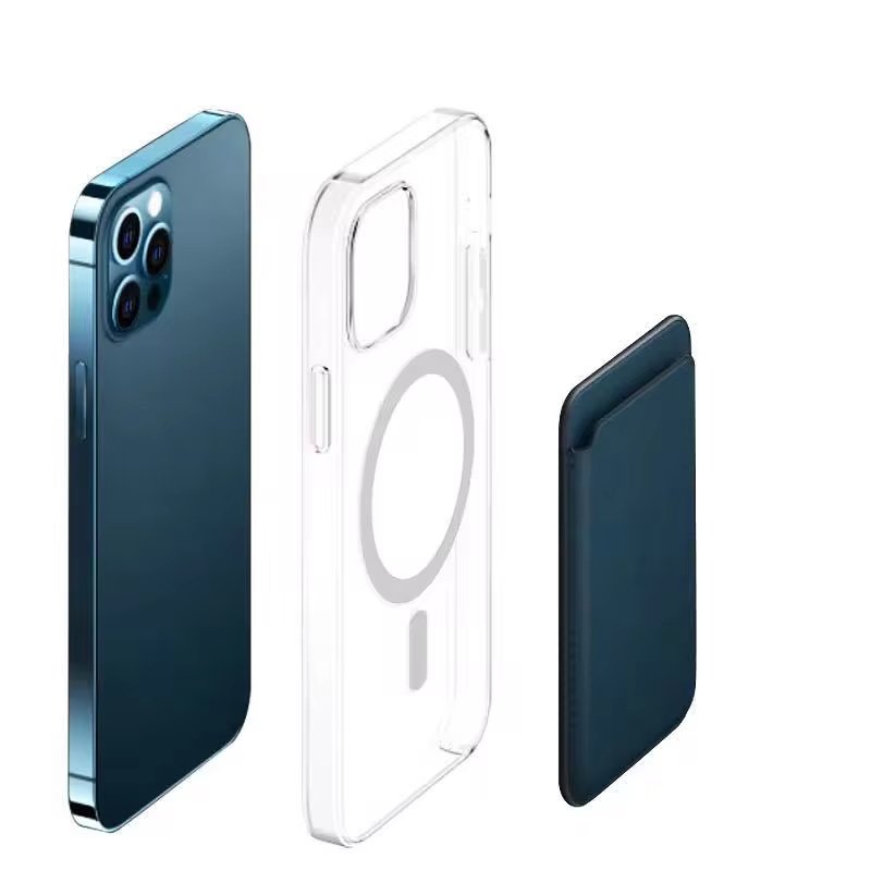 N52 Detachable PU Leather Wallet MagSafe Phone Case Card Holder Custom Magnetic Mag safe Wallet for Phone