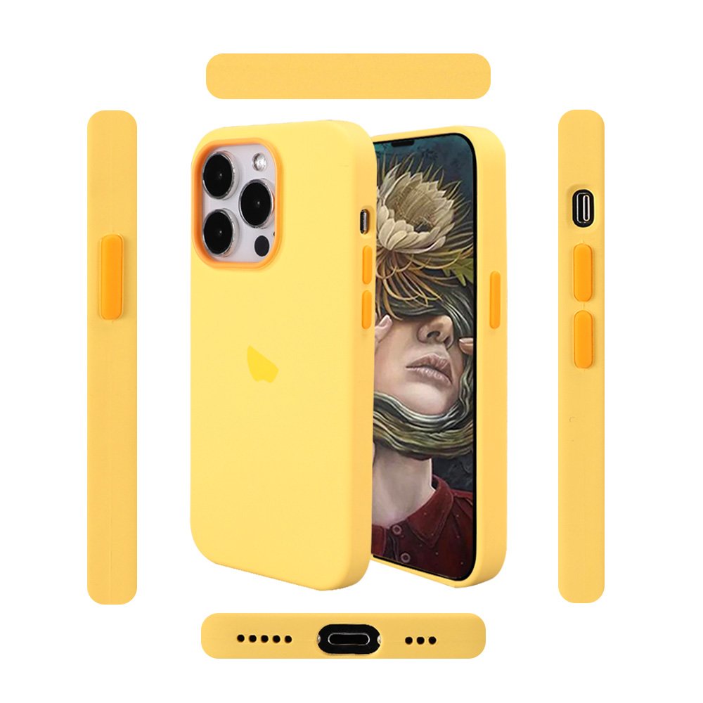 Luxury Original Logo Mag Shockproof Silicon Case Safe Magnetic Liquid Silicone Phone Cases For iPhone 14 13 12 Pro Max