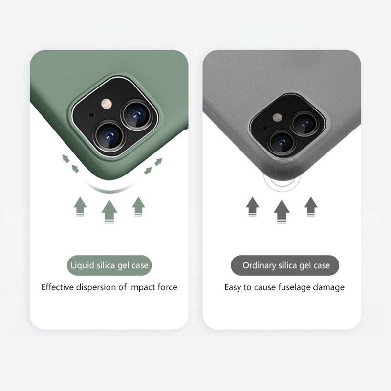 Wholesale Silicone Custom Logo Soft Tpu Cases Shockproof Protective Cover For Iphone Xs Xr X 11 12
