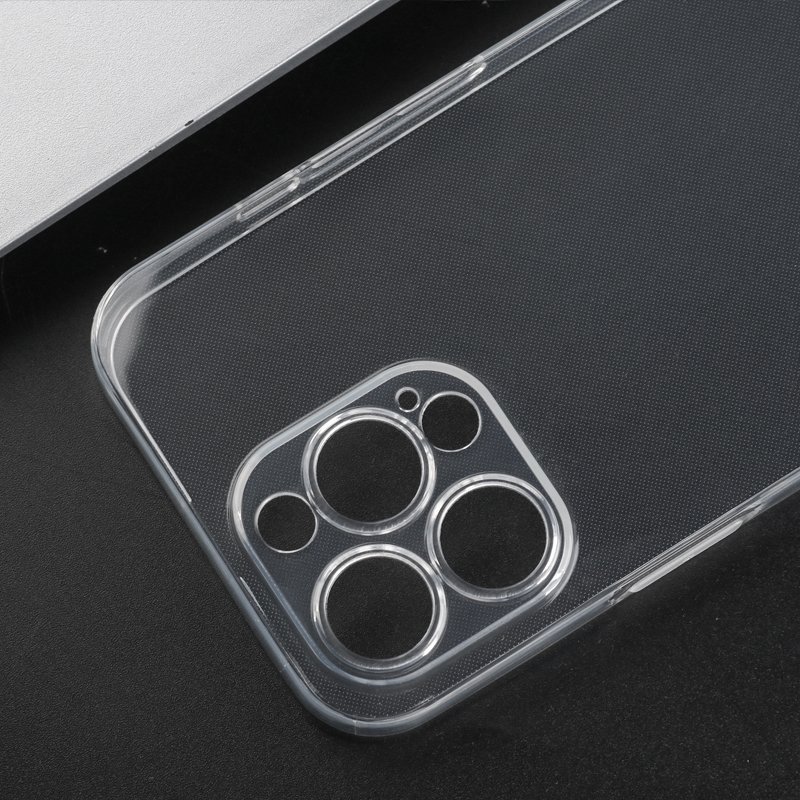 Silicone Phone Case For iPhone 16 Pro Max 15 14 13 Pro 12 11 XS XR Soft Transparent TPU Material Protective Cover