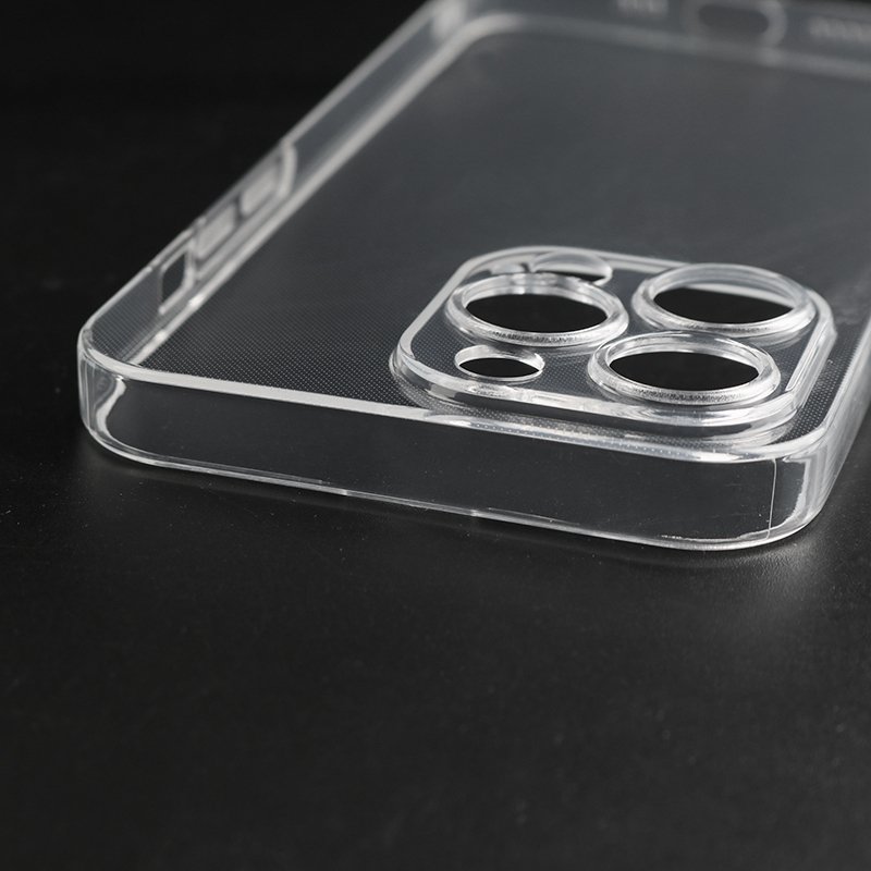 Silicone Phone Case For iPhone 16 Pro Max 15 14 13 Pro 12 11 XS XR Soft Transparent TPU Material Protective Cover