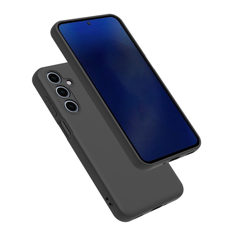 Black matte tpu mobile phone cases soft solid color phone case for Samsung A14 5G A15 A25 A34 F14 A54 M14 M34 Camera protector