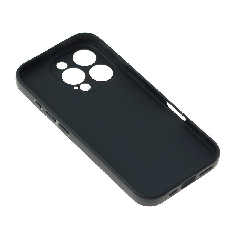 Manufacturer Wholesale Matte TPU Cases Soft Frosted Back Cover Silicone Mobile Phone Case For Apple iPhone 16 Pro Black