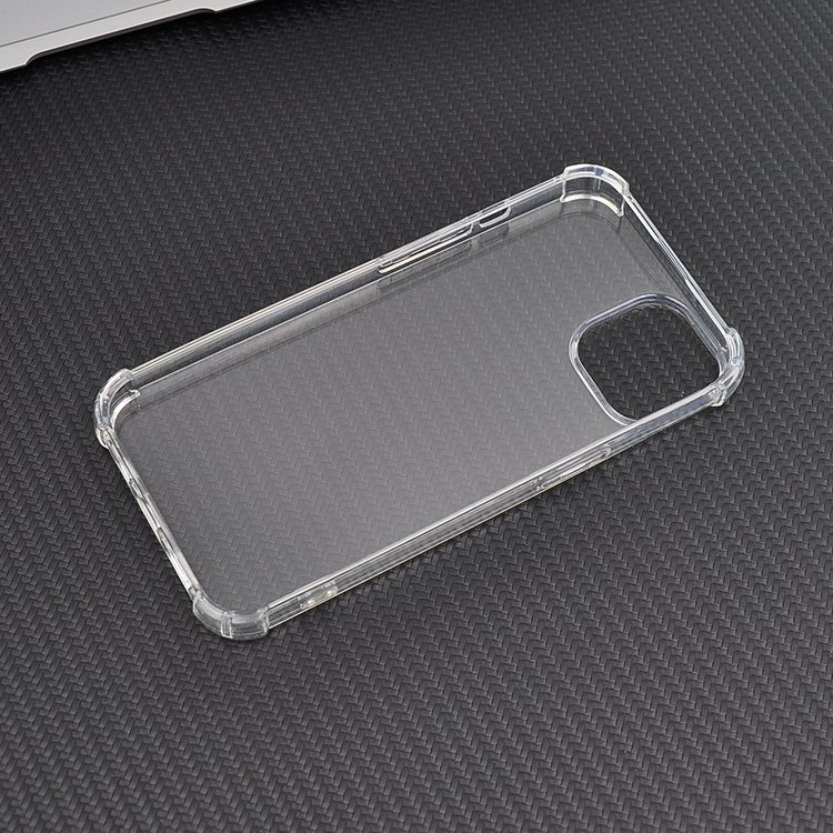 For Apple 14 Soft TPU Transparent Clear Cell Phone Shockproof Cover Smartphone Phone Case For iPhone 16 15 14 13 12 11 Pro Max