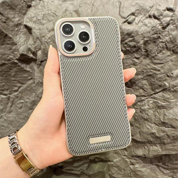Luxury Frameless Hard PC Soft Touch Leather Mobile Phone Case High-lend Magnetic Protective Case for iPhone 16 15 14 13 12 11
