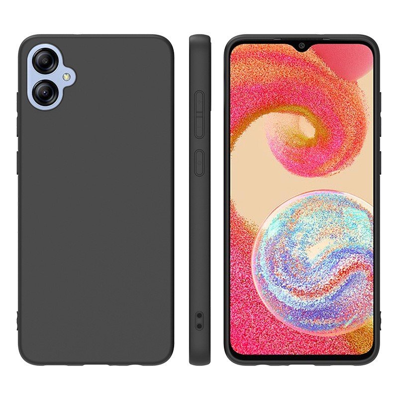 Black matte tpu mobile phone cases soft solid color cell phone case for Samsung Galaxy A04 A04e A04s A13 A23 A33 A53 A73 F13
