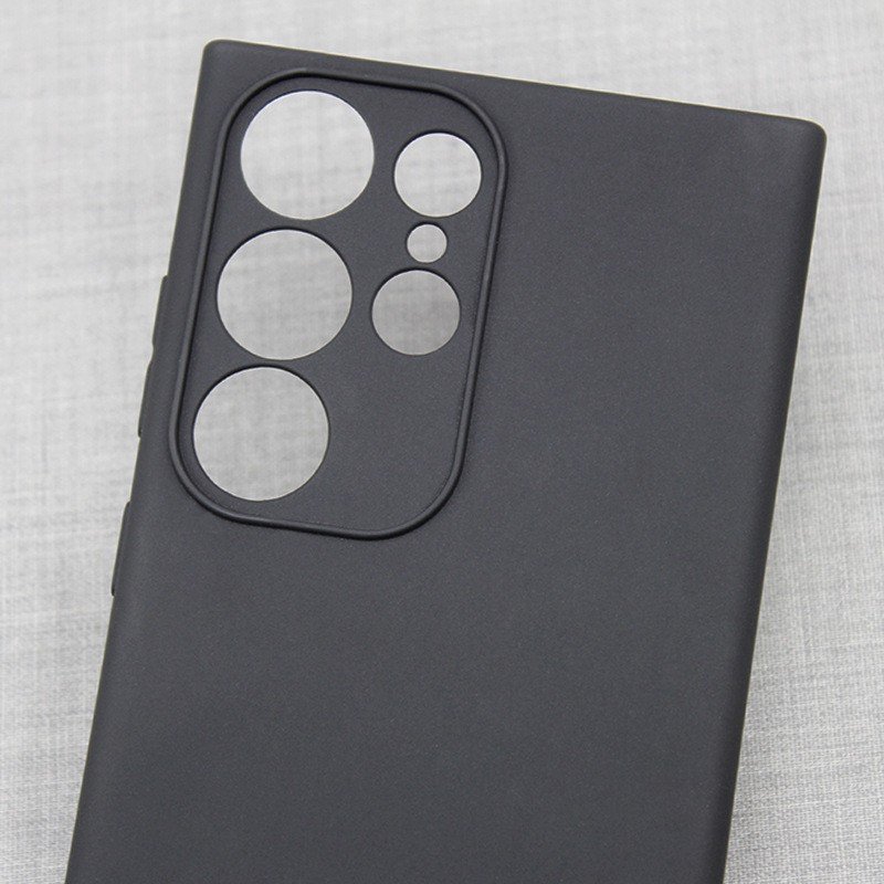 Black matte tpu mobile phone cases soft solid color cell phone case for Samsung Galaxy A04 A04e A04s A13 A23 A33 A53 A73 F13