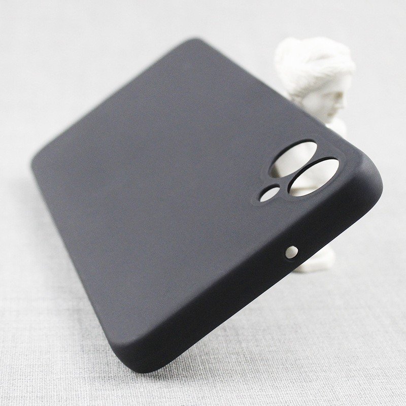 Black matte tpu mobile phone cases soft solid color cell phone case for Samsung Galaxy A04 A04e A04s A13 A23 A33 A53 A73 F13