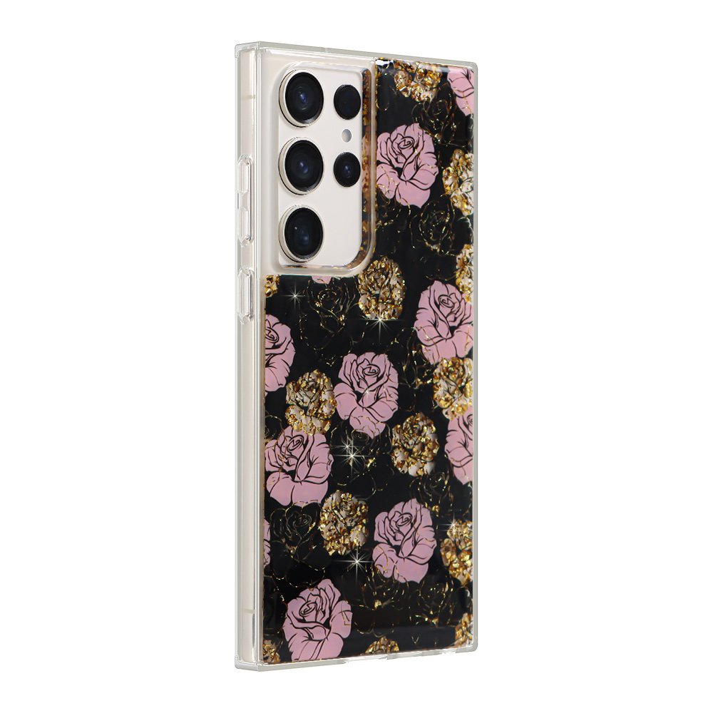 for Galaxy S24 S23 Ultra Phone Case UV Printing Glitter Bling Shockproof Mobile Phone Cases for Samsung s24 s23 s22 ultra case