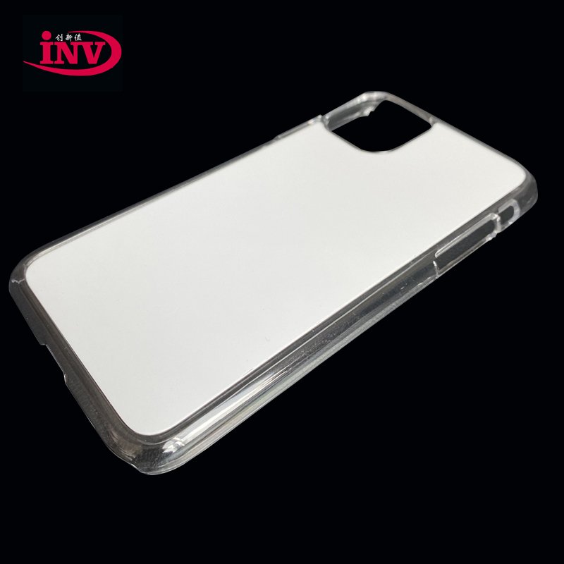 transparent 2d sublimation mobile phone case for iphone 11