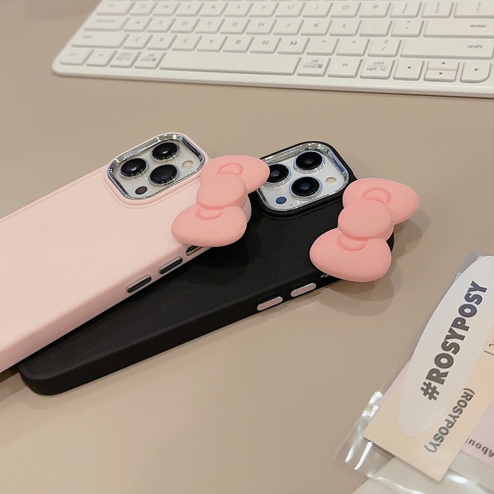 3D Cartoon Cute Mobile Phone Accessories Case Cover Stand For iPhone 15 14 13 11 12 pro Max X XS XR 7 8 Plus SE Custom Design