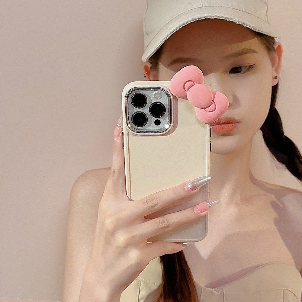 3D Cartoon Cute Mobile Phone Accessories Case Cover Stand For iPhone 15 14 13 11 12 pro Max X XS XR 7 8 Plus SE Custom Design