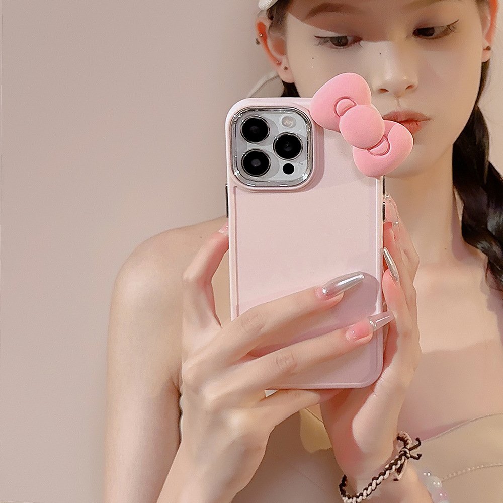 3D Cartoon Cute Mobile Phone Accessories Case Cover Stand For iPhone 15 14 13 11 12 pro Max X XS XR 7 8 Plus SE Custom Design
