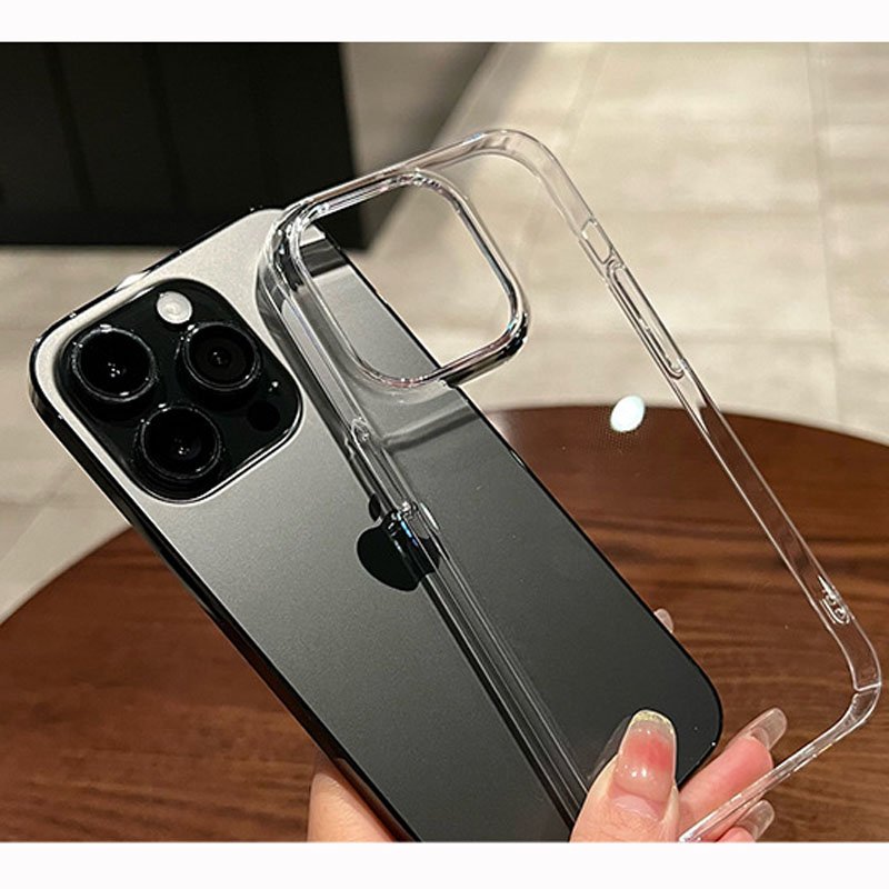 Trending transparent hard PC mobile cell phone accessories cover for fundas 7 8 X 11 12 13 14 15 16 Pro max clear iphone case