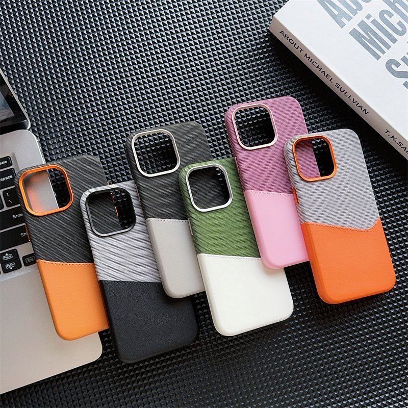 Luxury PU Leather Magnetic Phone Case For iPhone 16 15 14 13 12 Pro Max Built in Card Slot Anti Drop Shockproof Protective Cover