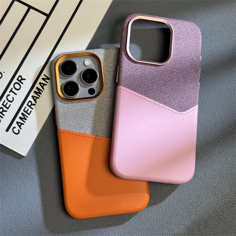 Luxury PU Leather Magnetic Phone Case For iPhone 16 15 14 13 12 Pro Max Built in Card Slot Anti Drop Shockproof Protective Cover