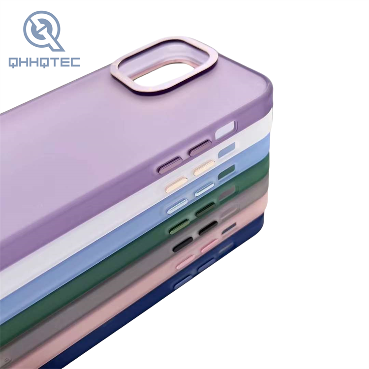 Frosted phone case Colorful cell phone cases for iPhone 15 pro max