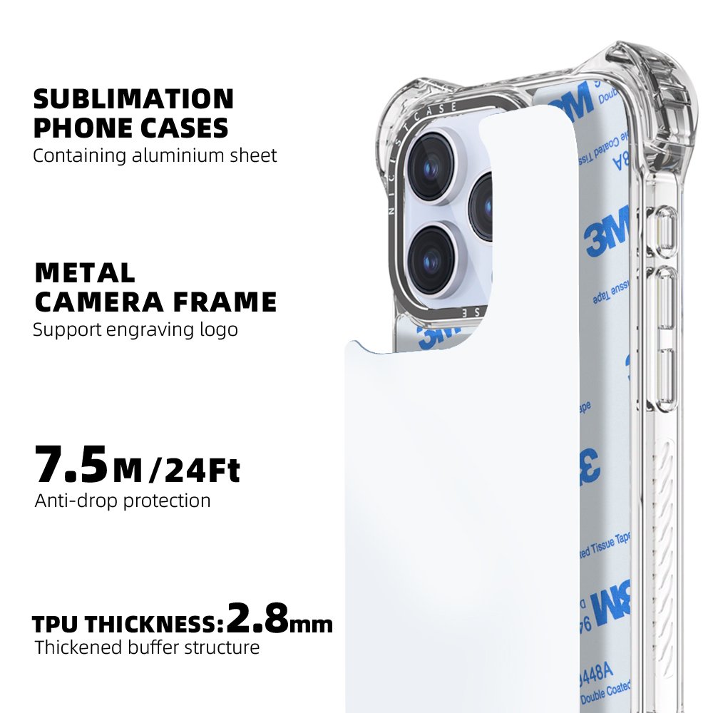 2D Sublimation Glass Phone Case Sublimation Luxury Plated 2D Custom 3D Sublimation Phone Cases For Iphone 16 15 14 13 Pro Max