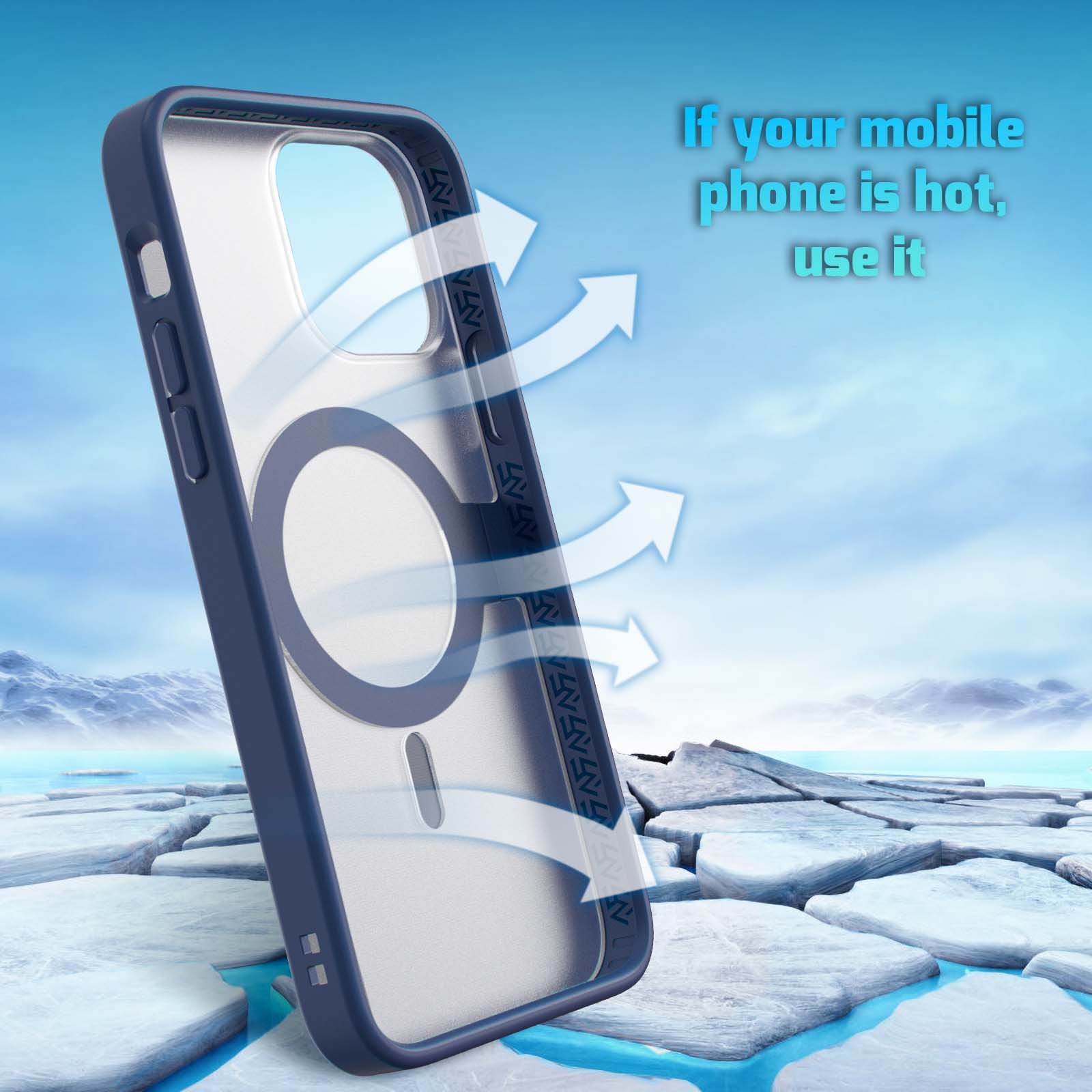 Translucent Matte Back Magnetic Case for iPhone 14 Pro Max Original Frosted Premium Mobile Phone Cases