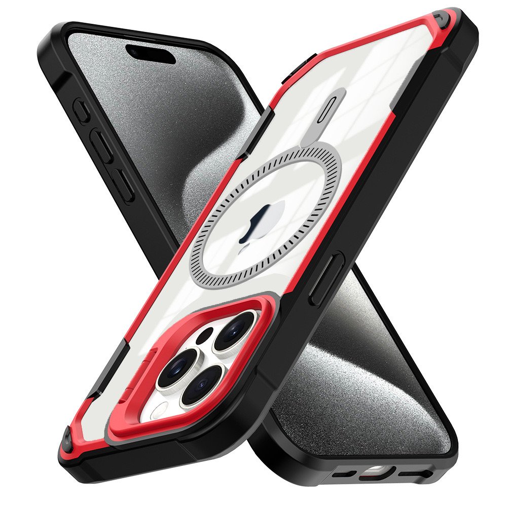 New TPU PC Clear Shockproof Back Cover Camera Stand Lens Bracket Design Transparent Mobile Phone Cases Custom For iPhone 16 Case