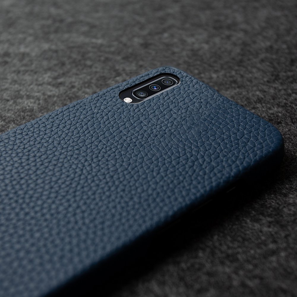 Real Genuine Leather Mobile Phone Case for Samsung A70 Durable and Stylish Leather Case for Samsung Phones