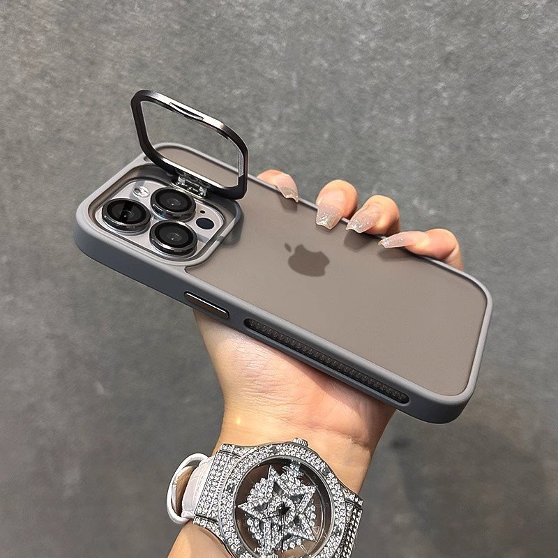 New Luxury Trending designer funda stand stick with lens mobile i phone cell accessories pc cover for iphone 13 14 15 16 Pro max