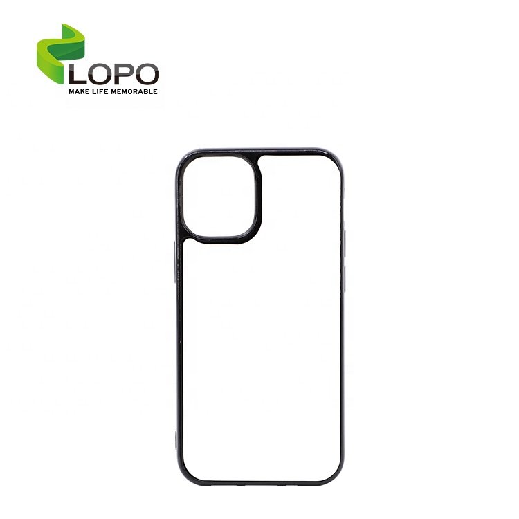 2D Bulk Flexi TPU Sublimation Empty Full Protection Blanks Mobile Phone Case for iphone 12