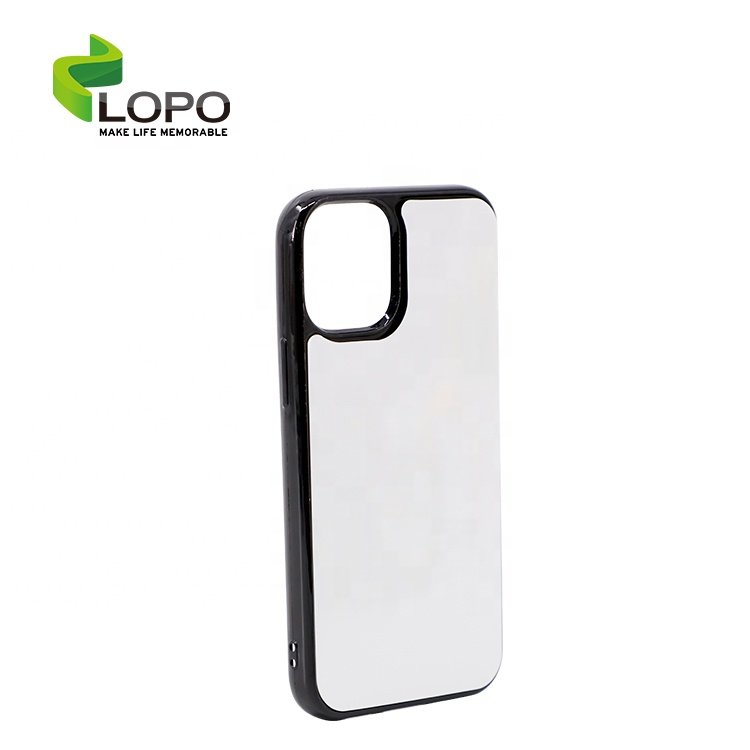 2D Bulk Flexi TPU Sublimation Empty Full Protection Blanks Mobile Phone Case for iphone 12