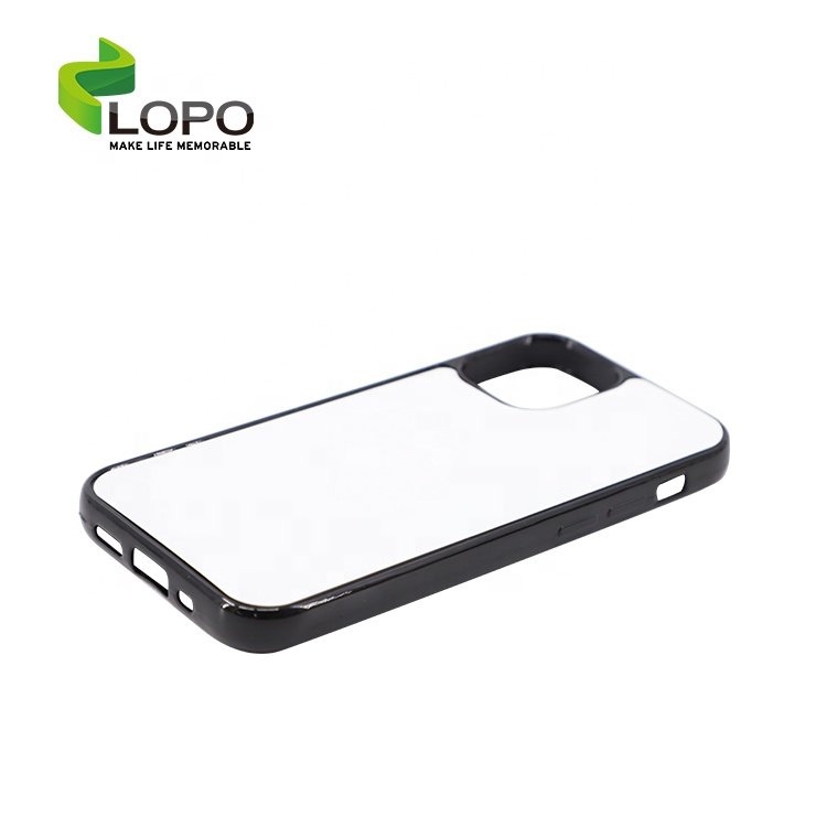 2D Bulk Flexi TPU Sublimation Empty Full Protection Blanks Mobile Phone Case for iphone 12