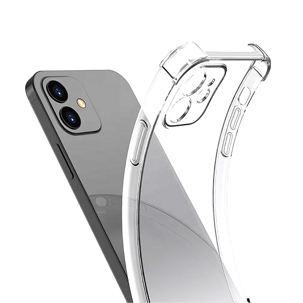 Wholesale Lens TPU Shockproof Transparent Case for iPhone 16 15 14 13 12 11 8 7 Pro Max Case