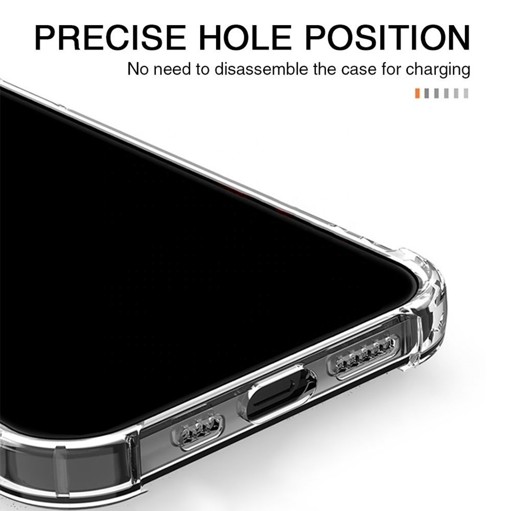 Wholesale Lens TPU Shockproof Transparent Case for iPhone 16 15 14 13 12 11 8 7 Pro Max Case