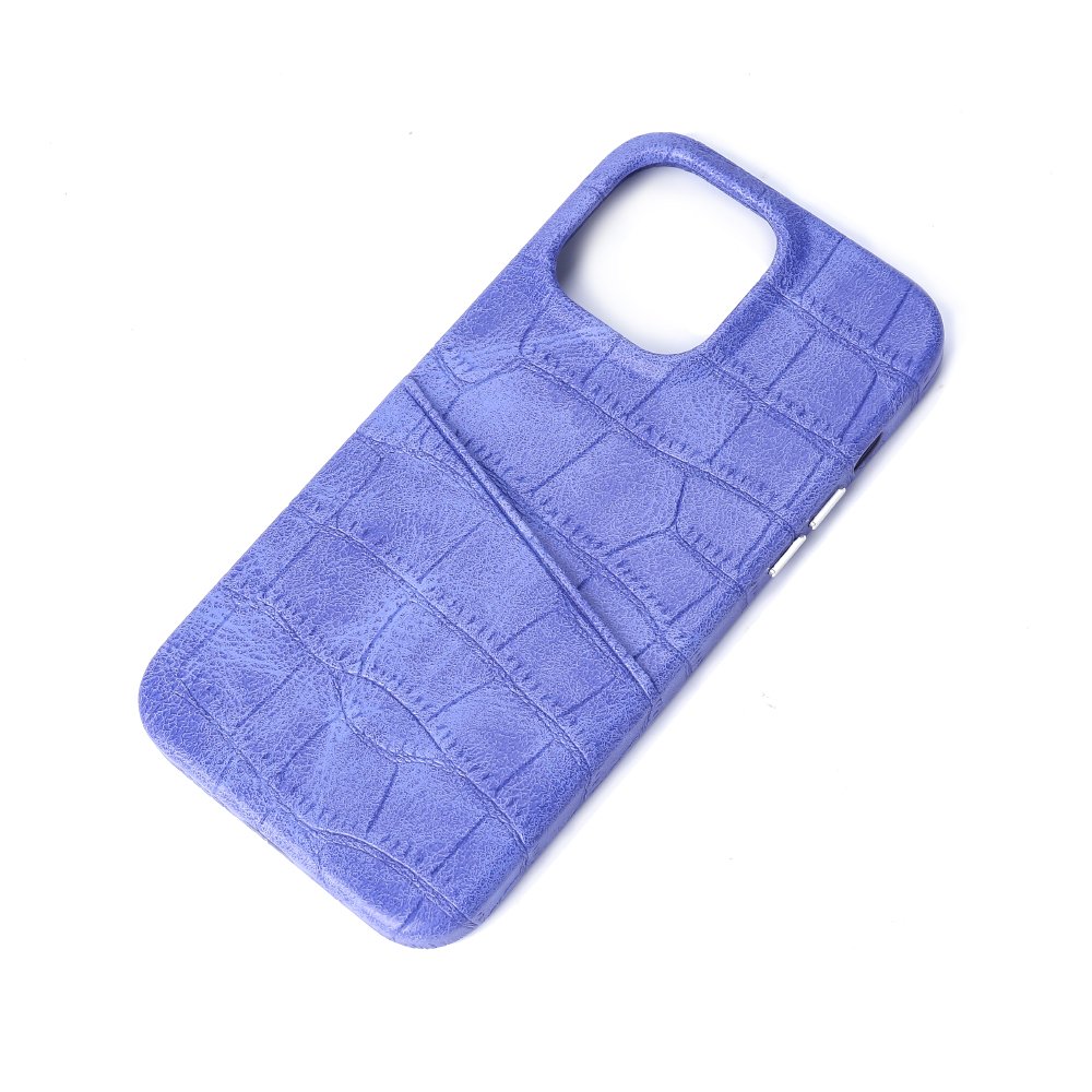 New product Luxury Full Wrapped High Quality crocodile skin leather Phone Case with card holder for iPhone 14 Pro