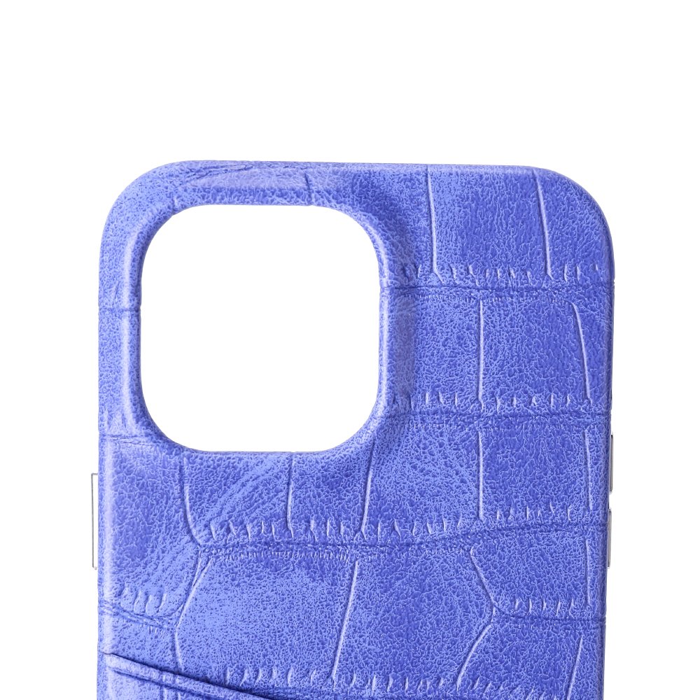 New product Luxury Full Wrapped High Quality crocodile skin leather Phone Case with card holder for iPhone 14 Pro