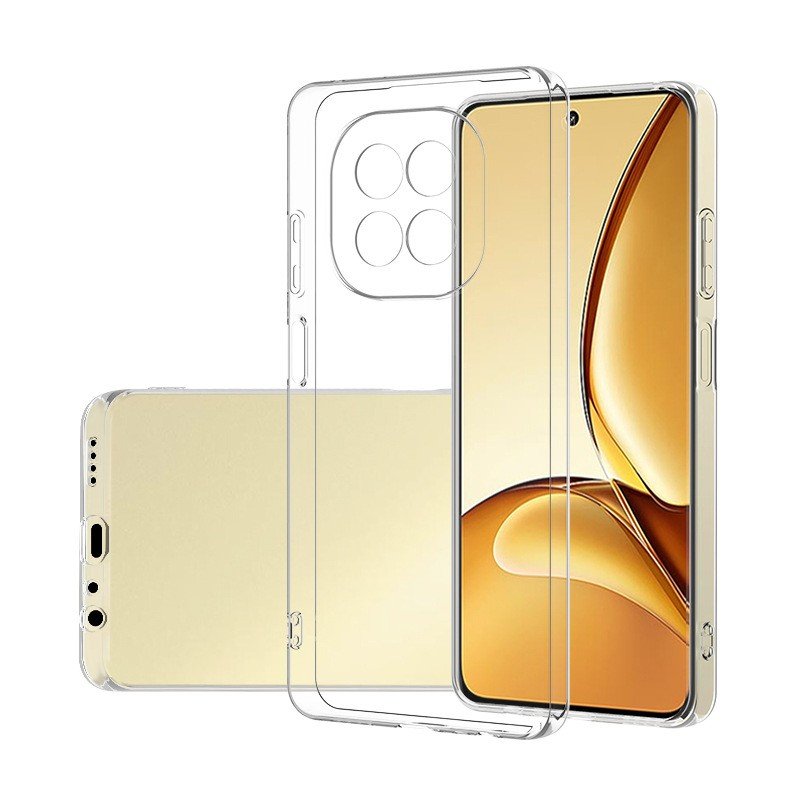 Lightweight transparent case for Realme 12 5G 12x C65 Narzo 70 Pro 70x N65 P1 Pro protect mobile phone washable anti-yellow