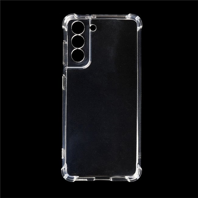 Transparent Soft TPU Phone Case For Samsung Galaxy S24 Ultra S23 FE S22+ S21 S20 Four Corner Clear Shockproof Cell Phone Cover