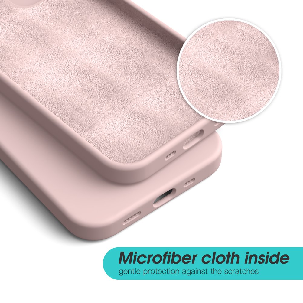 Microfiber Silicone Phone Case for Apple iPhone 11 12 13 14 15 16 Pro Max Plus 7 8 Plus X XS Max Phone Case Cover Wholesale