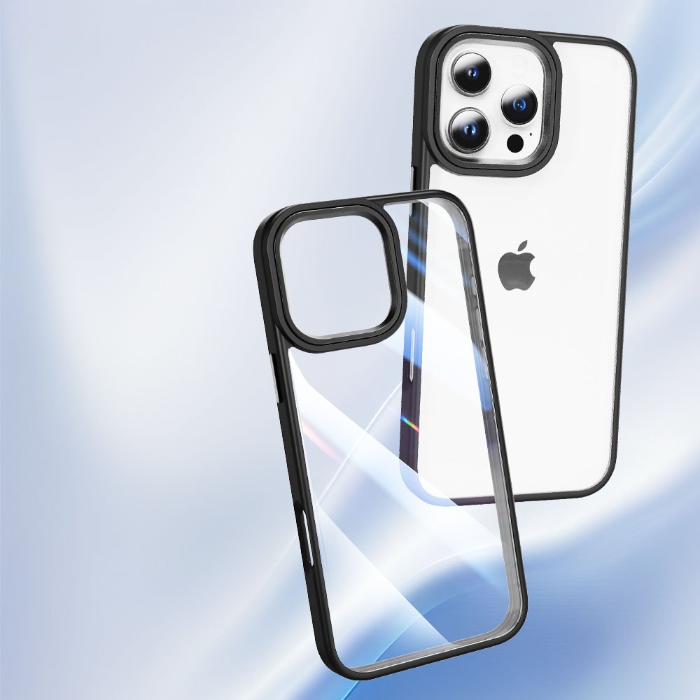 2024 Luxury TPU+PC Anti-Yellow Anti-Fall Mobile Phone Case for iPhone 15 Pro Max 16 16 Pro 16 Pro Max iPhone Plus Anti-Yellow